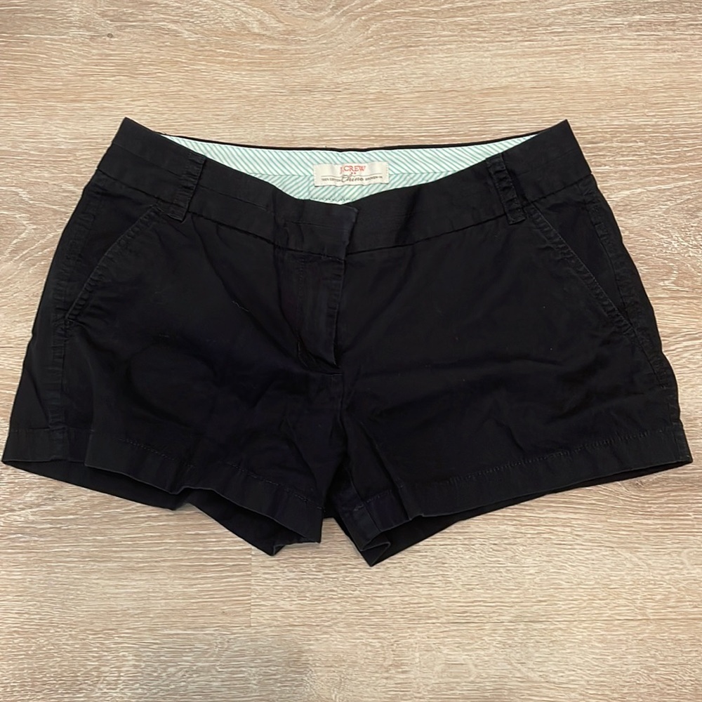 J Crew 100% Cotton Broken-In Chino Shorts, Size 8